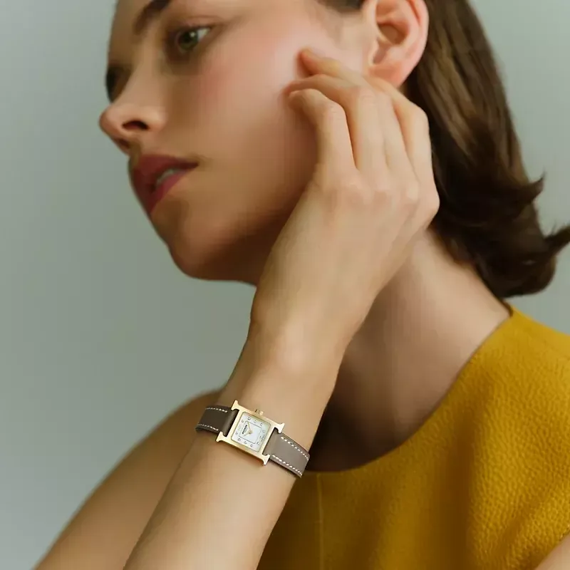 Hermès Heure H watch, Mini model, 21 mm 13HH1102231/SW18-I