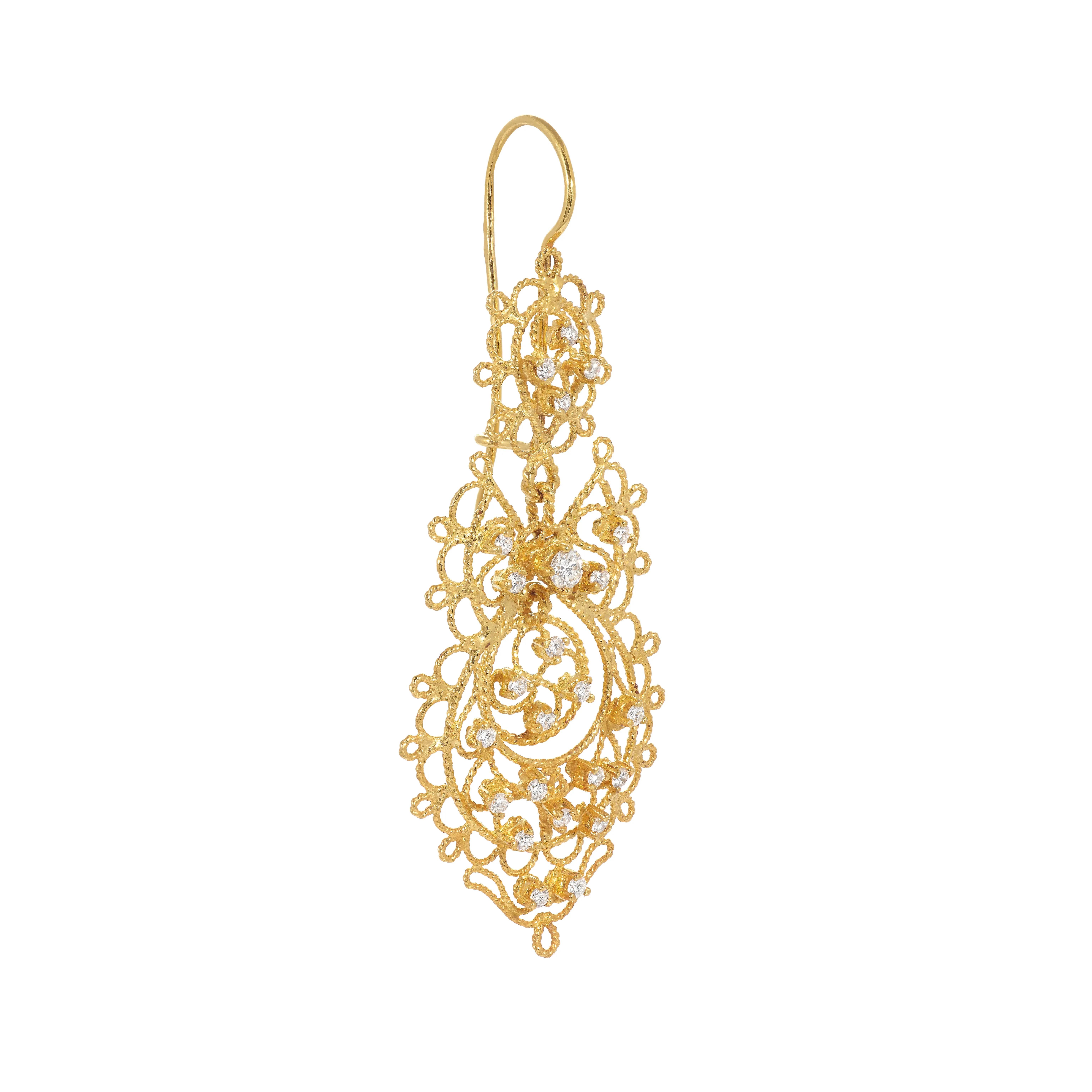 Brincos Ouro Amarelo