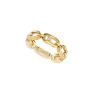Yellow Gold Ring with Diamonds MEK01AN12078YG54