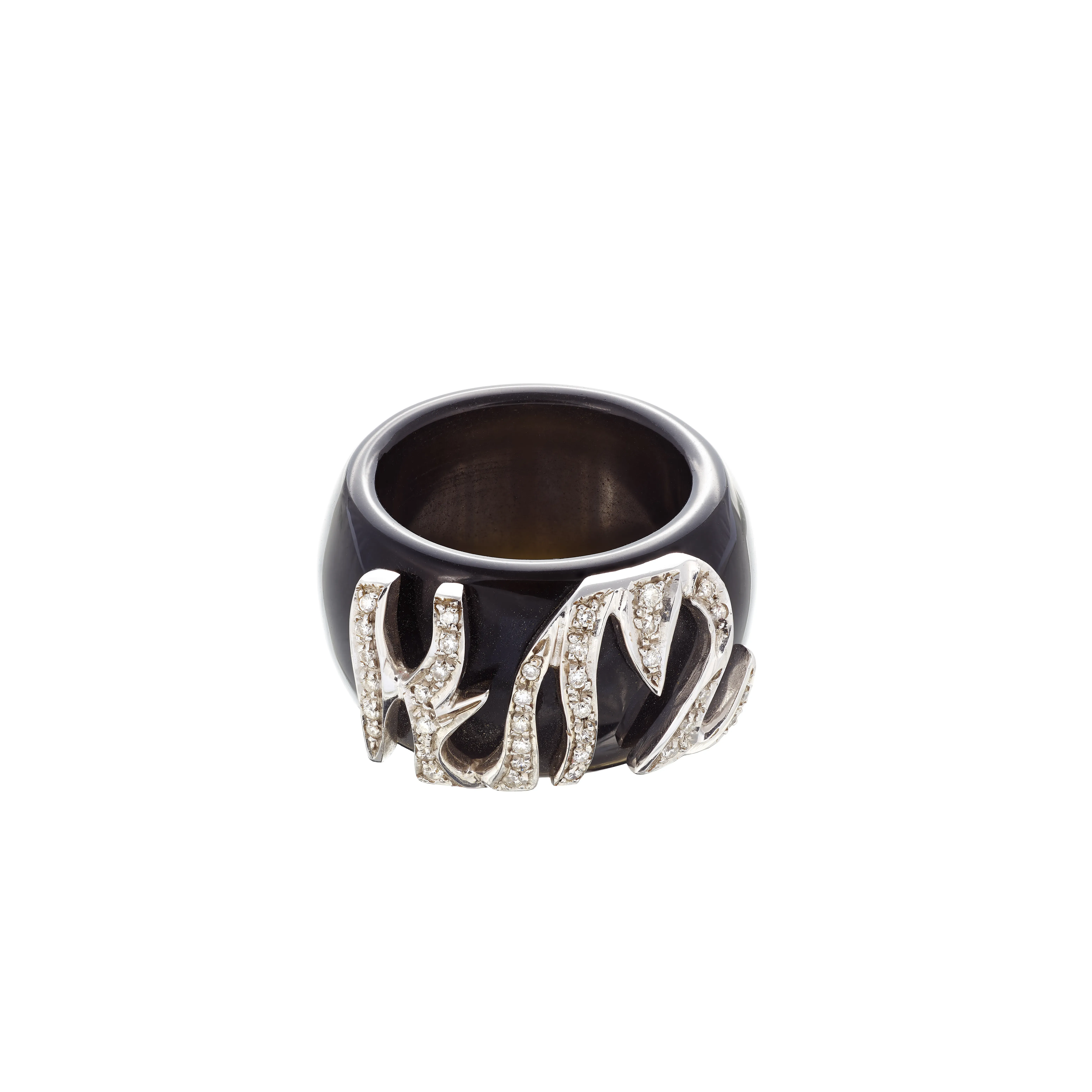 Imagem Anel Onix Ouro Branco