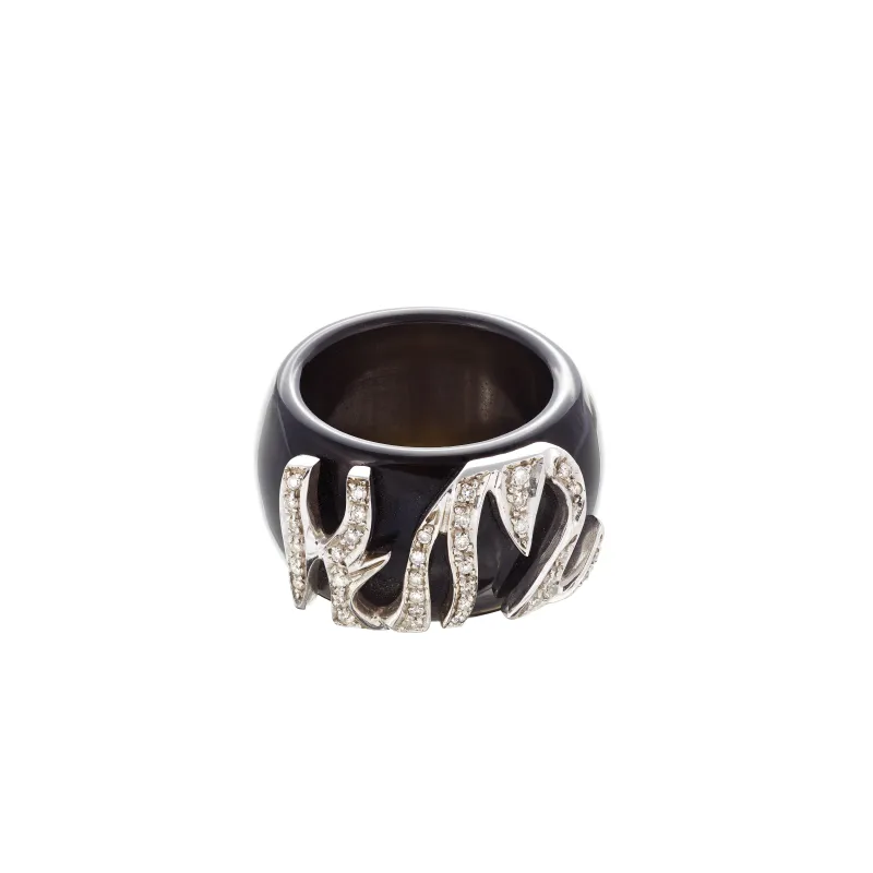 Marcolino Anel Onix Ouro Branco FMAN5942
