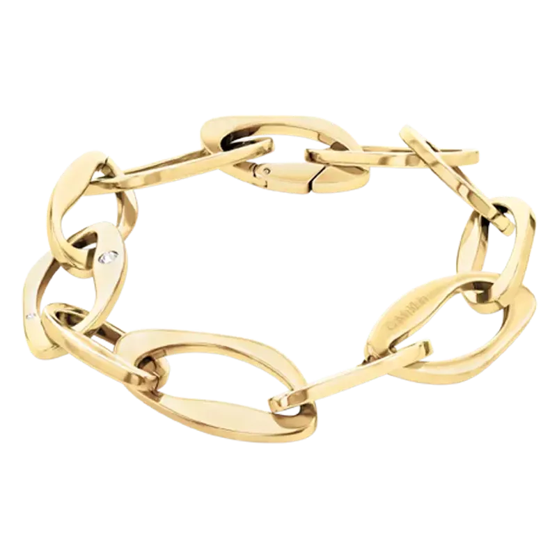 Calvin Klein Golden Bracelet 35000686