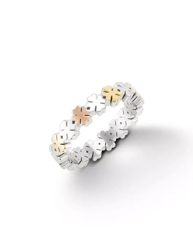 One Lady´s Lucky Flower 6 Ring OJLFR033T-6