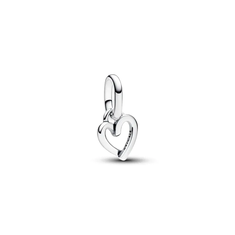 Pandora Mini-Conta Pendente Coração Freehand Pandora ME 793048C00