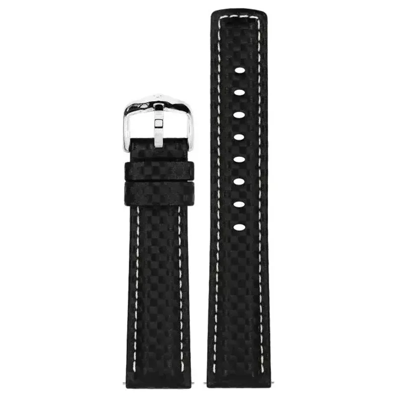 Hirsch Bracelet Carbon L Black 02592050-2-20