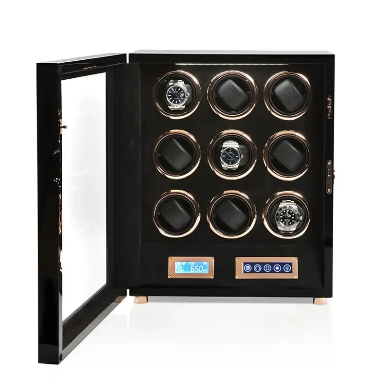 Roogs Watch Winder for 9 Waches WW22