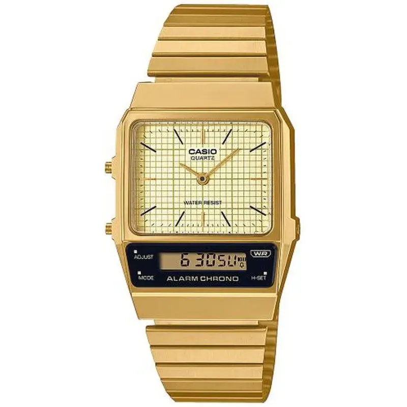Casio Vintage New Combi AQ-800 AQ-800EG-9AEF