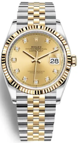Imagem Rolex Datejust 36Mm Aço/Ouro Amarelo