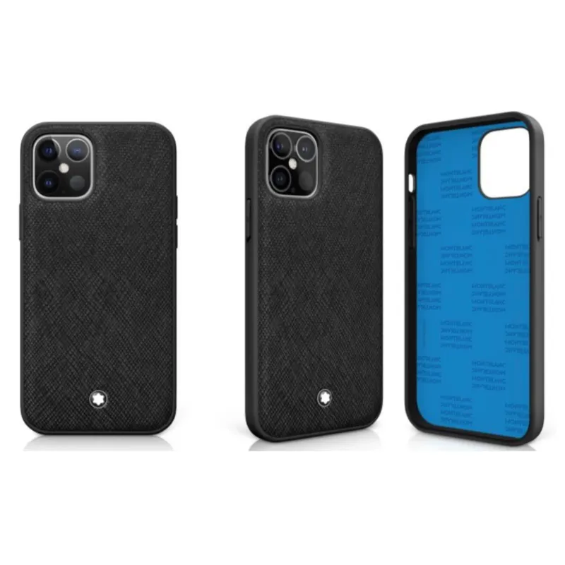 Montblanc Hard Phone Case iPhone 12 Pro Max Black 128652