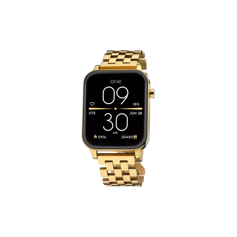 One Smartwatch ONE MagicCall Gold Links OSW9626GL52L