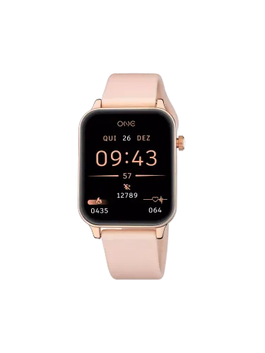 Imagem Smartwatch Frame Rosegold Silicone