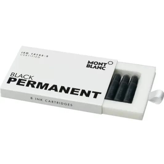 Montblanc Ink Cartridge Permanent Black 128209