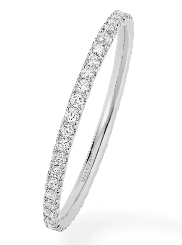 Image White gold ring with diamonds Gatsby