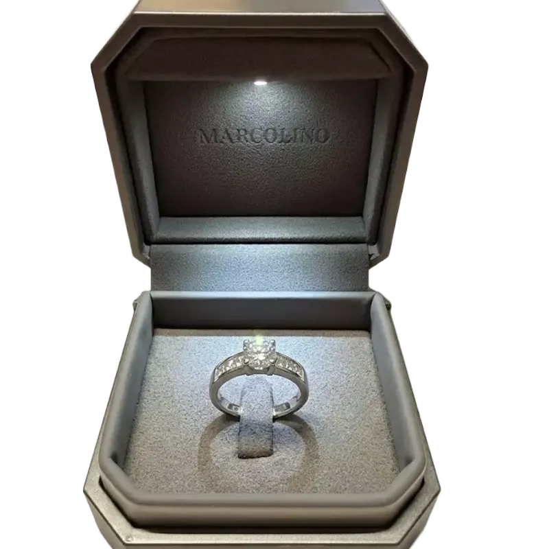 Marcolino White Gold Ring with Diamonds AN1939OB
