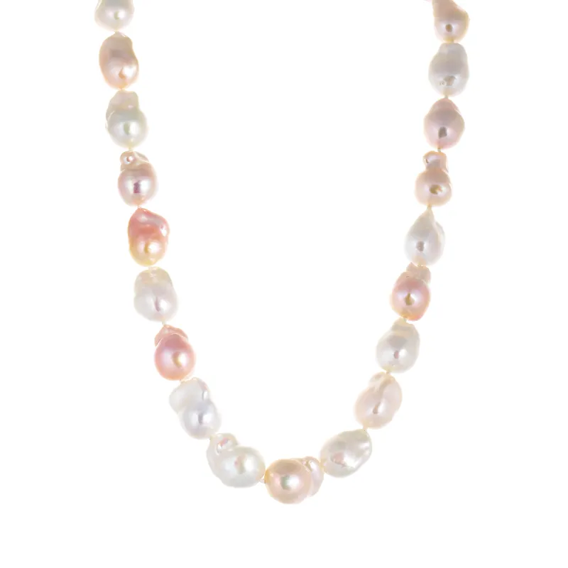 Marcolino Colar de Pérolas com fecho em ouro branco DHFPAD02-70-6606BB