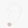 Pink Gold Diamond Earrings Joy Cœur                          MEK.10.BR.11562.PG