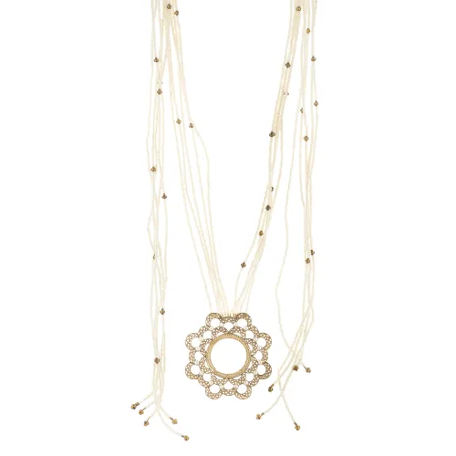 Imagem Colar Filigrana Prata e Perolas