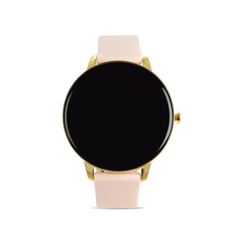 One Bracelete Silicone Smartwatch Salmão OSWB01S