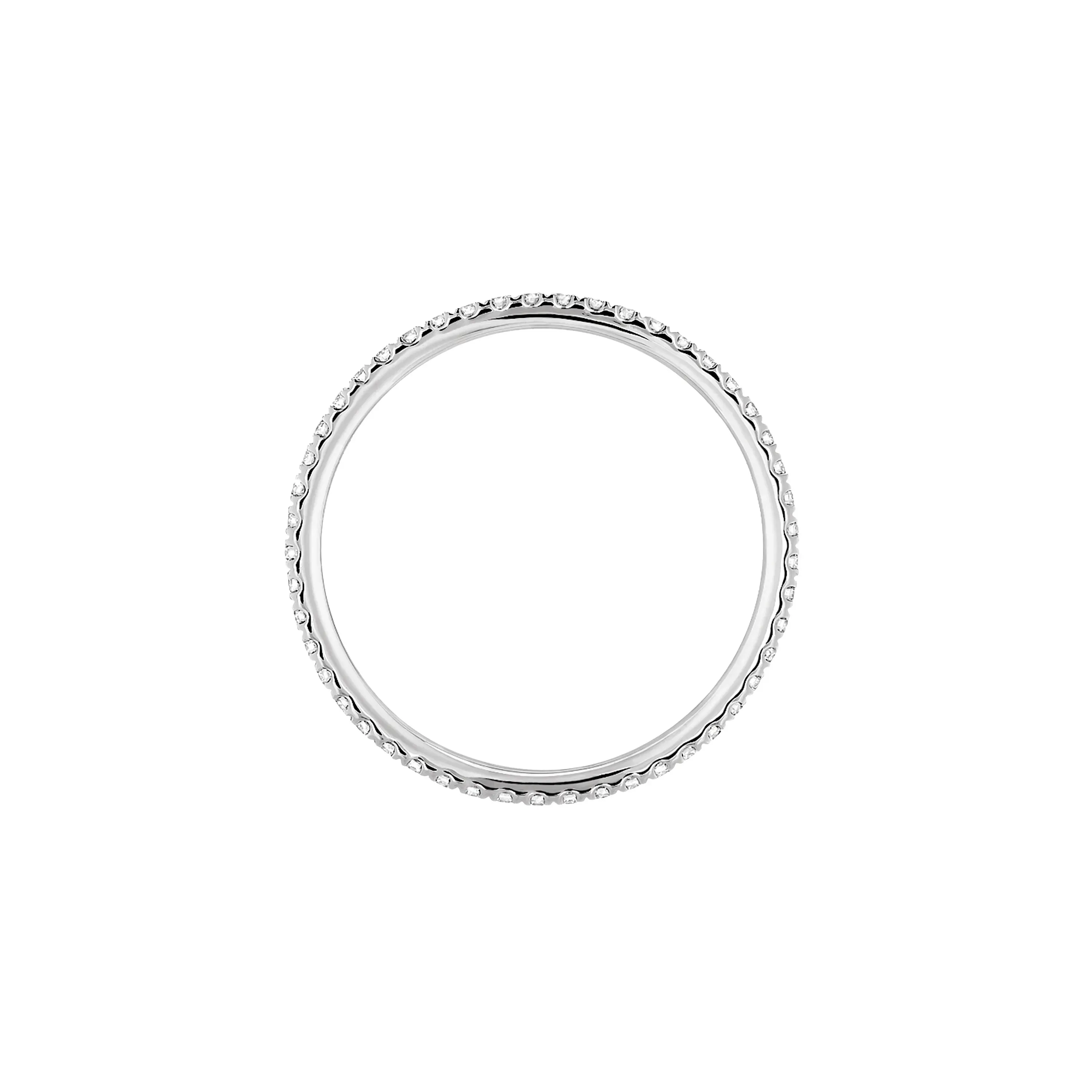 Image White Gold Diamond Wedding Ring Gatsby