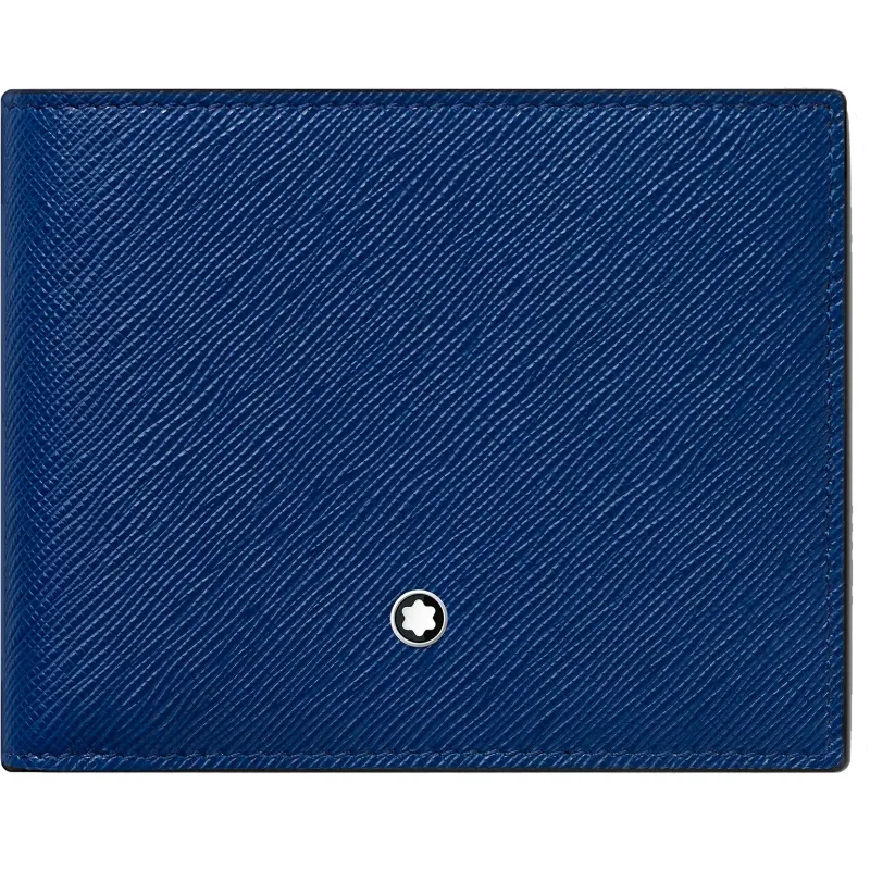 Montblanc            Sartorial Wallet 6cc Blue                                    130812