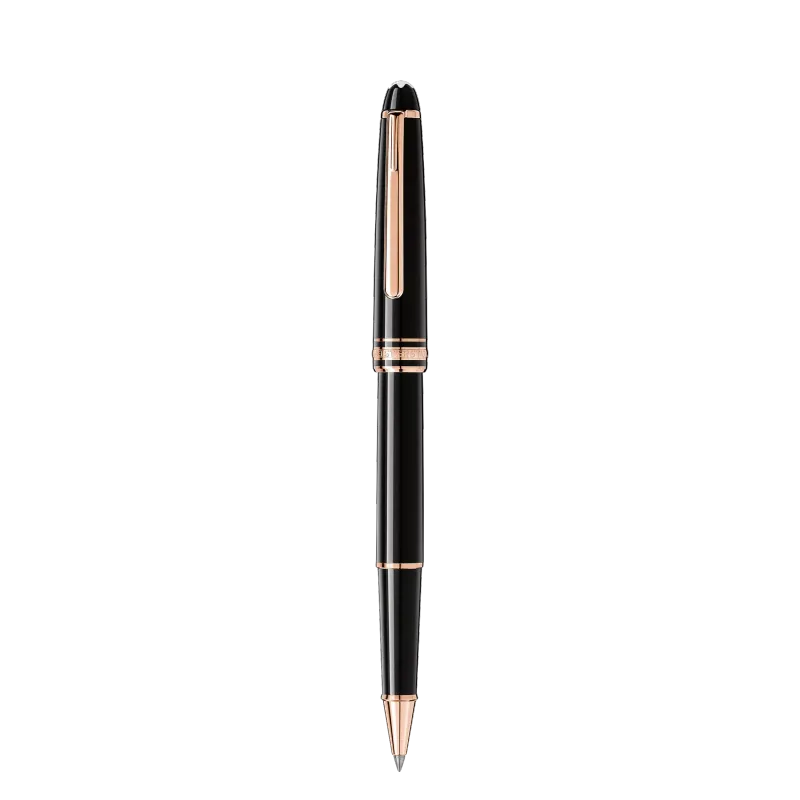 Montblanc Meisterstück Rose Gold-Coated Rollerball Pen 132487