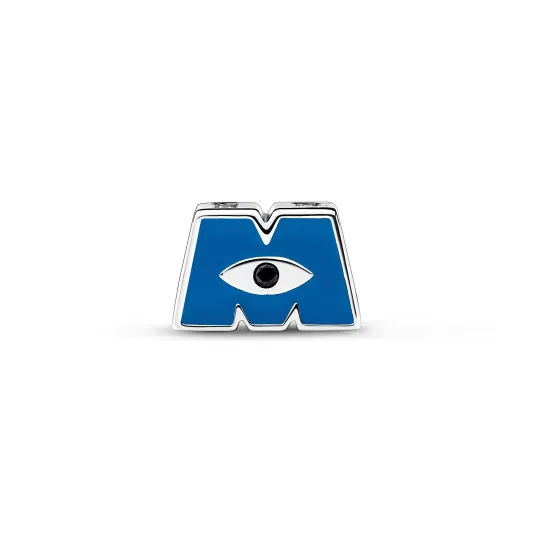 Pandora Disney Pixar Monsters, Inc. Logo M Charm 792753C01