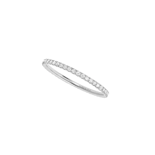 Messika White Gold Diamond Wedding Ring Gatsby MEK09AN05064WG54