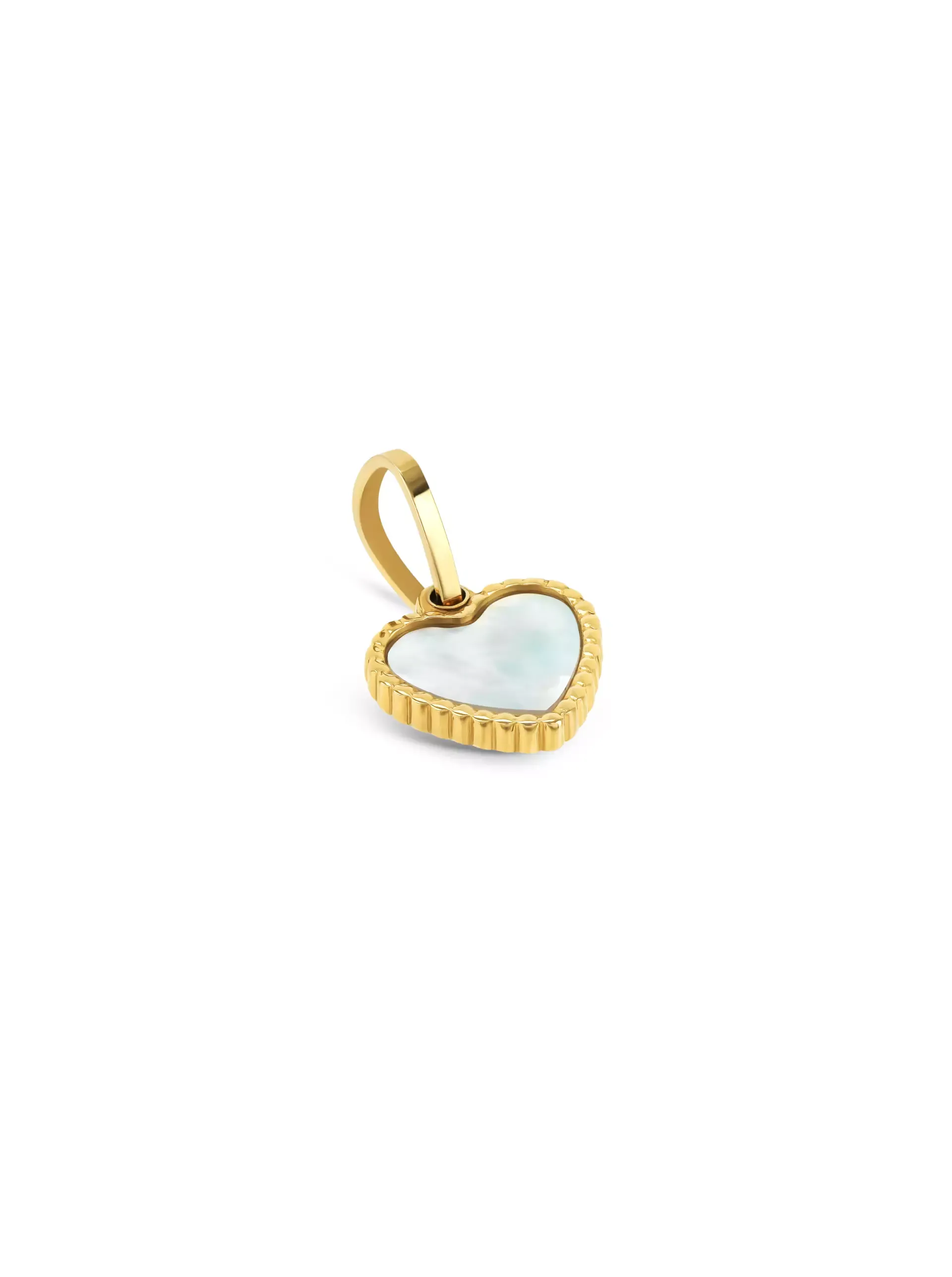 Image Energy Pure Heart Gold Charm