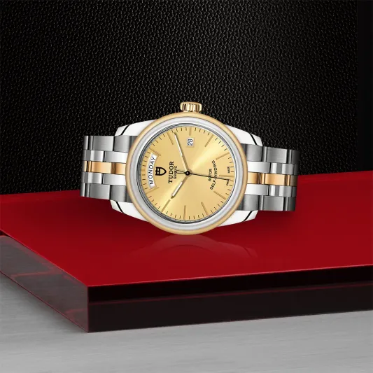 Tudor Glamour Date+Day M56003-0005