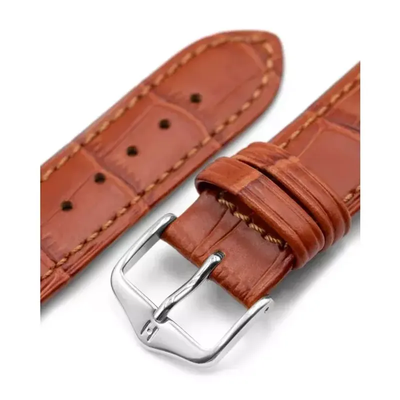 Hirsch Bracelet Duke  L Brown 01028070-2-24