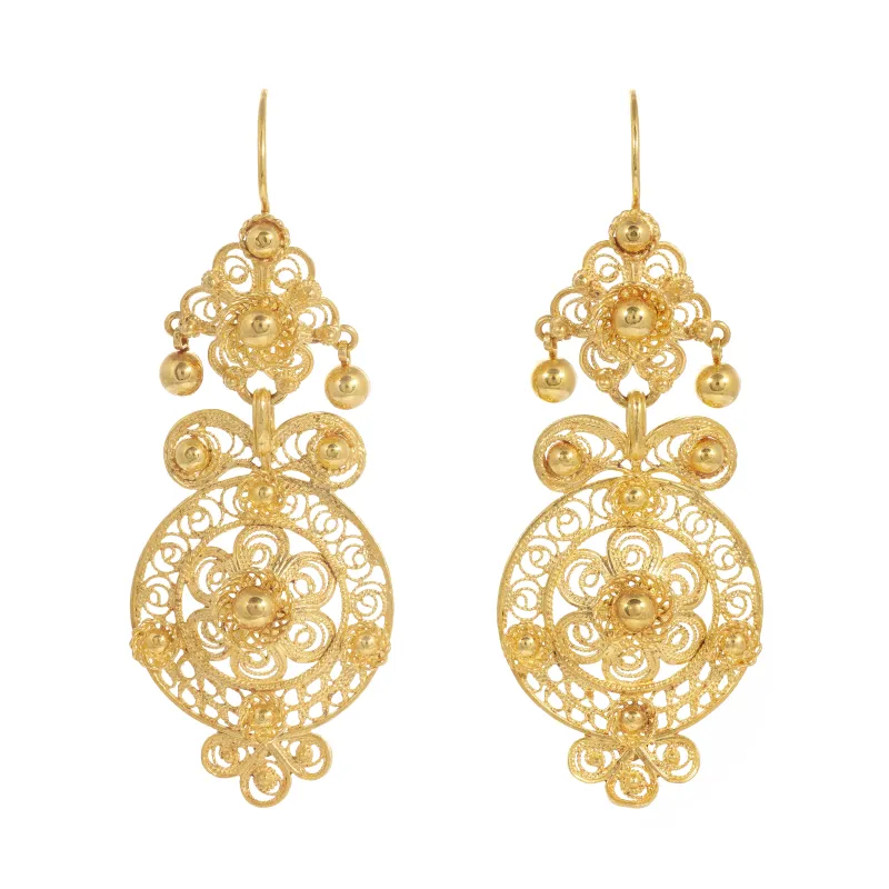 Marcolino Brincos Ouro Amarelo 18BR-OA1006-149