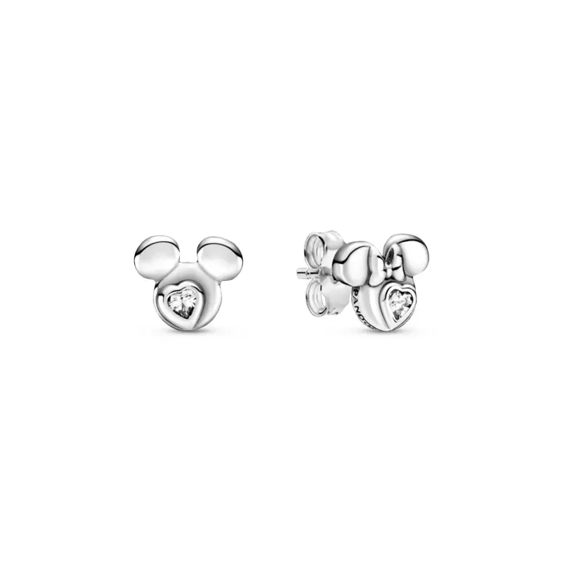 Pandora Brincos Disney Mickey & Minnie Mouse 299258C01