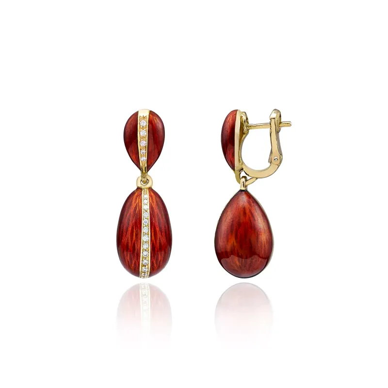 Aquaverdi Earings Egg PB_OVO1RED