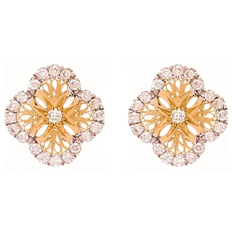Eleutério Brincos Ouro Amarelo BROA0251