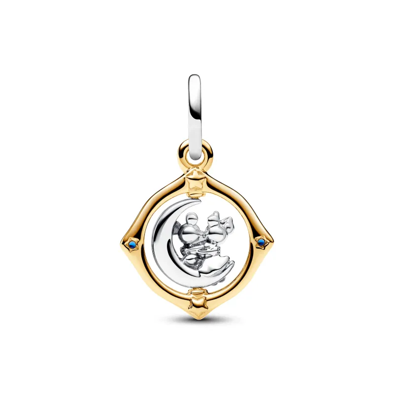 Pandora Disney Mickey and Minnie sterling silver and 14k gold-plated 762955C01