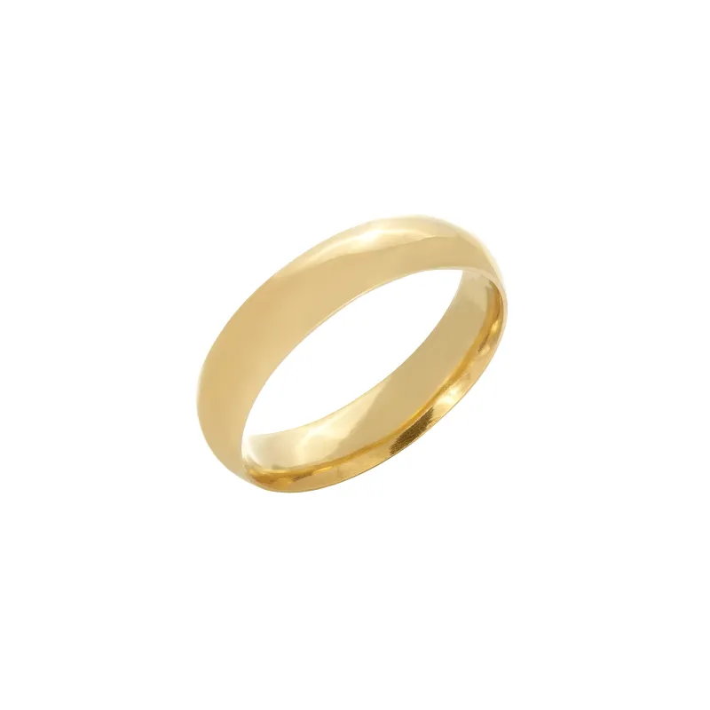 Marcolino Yellow Gold Wedding Ring ALIPLA