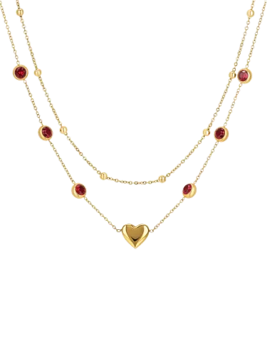 Image ONE Red Necklace Set