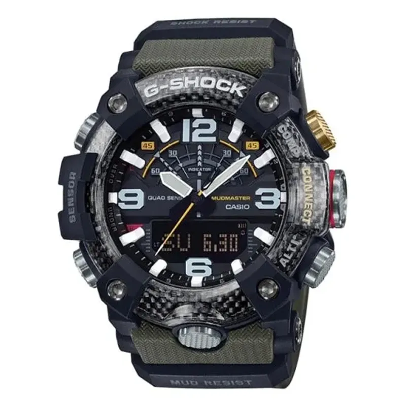 G-SHOCK PRO New MUDMASTER Carbon Core Guard & Quad Sensor GG-B100-1A3ER