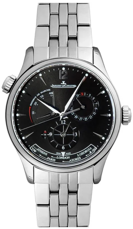 Jaeger Lecoultre JAEGER LE COULTRE MASTER GEO AÇO MST PRETO Q1428171