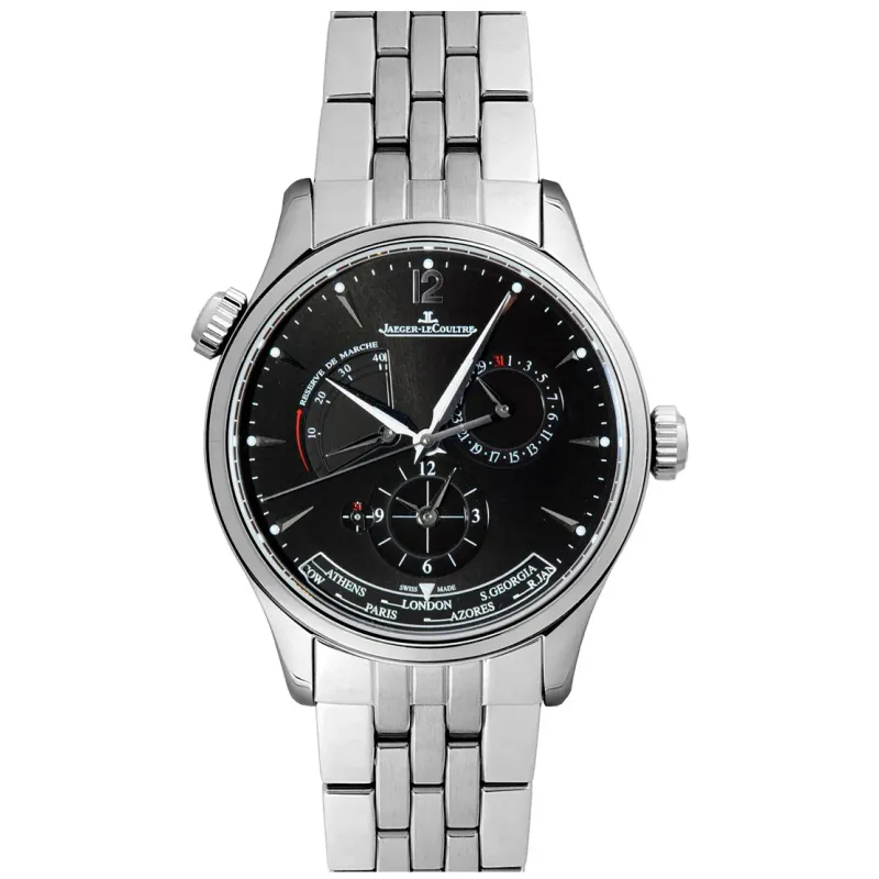 Jaeger Lecoultre JAEGER LE COULTRE MASTER GEO AÇO MST PRETO Q1428171