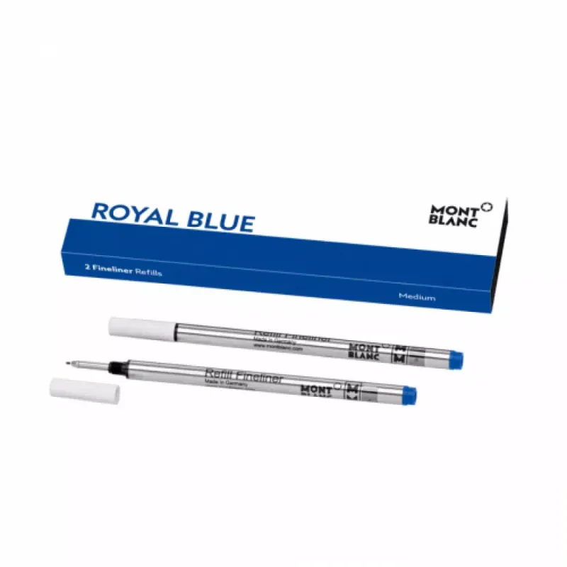 Montblanc 2 Fineliner Refills M Royal Blue 128248