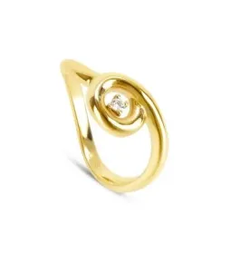 Anel InfinityTwisted Gold                                   