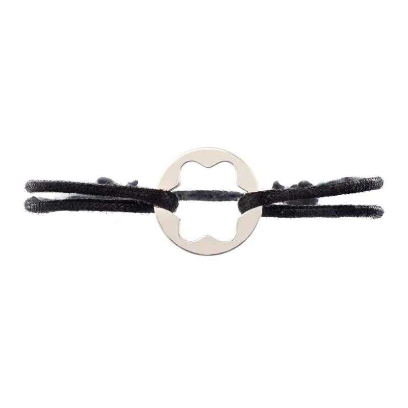 Montblanc Black Bracelet with Star 106538