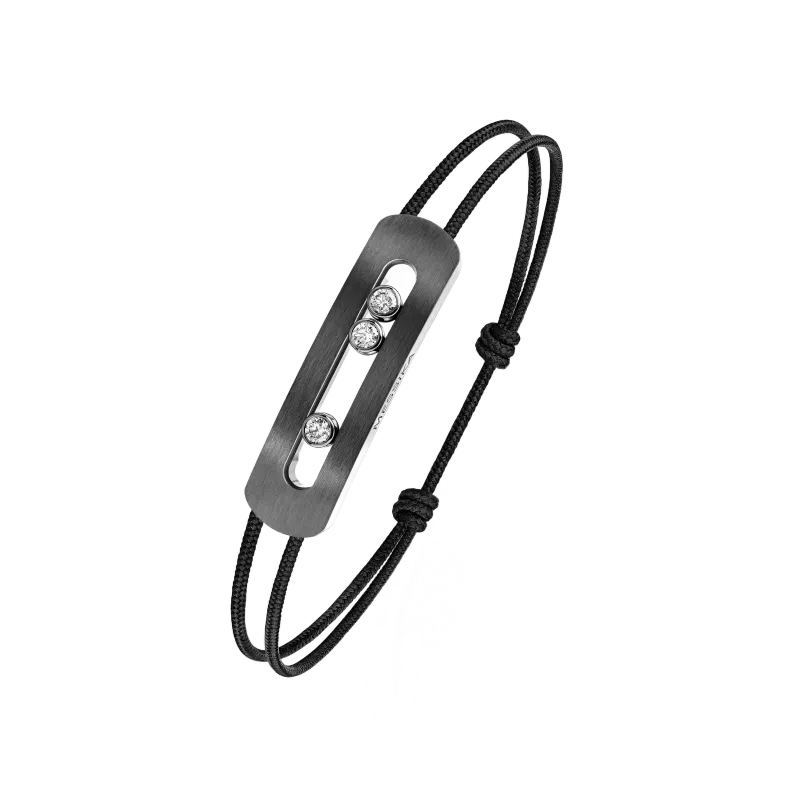 Messika MESSIKA CARE(s) Diamond Orange Cord Bracelet in Yellow Gold PU.13466.TG.XL