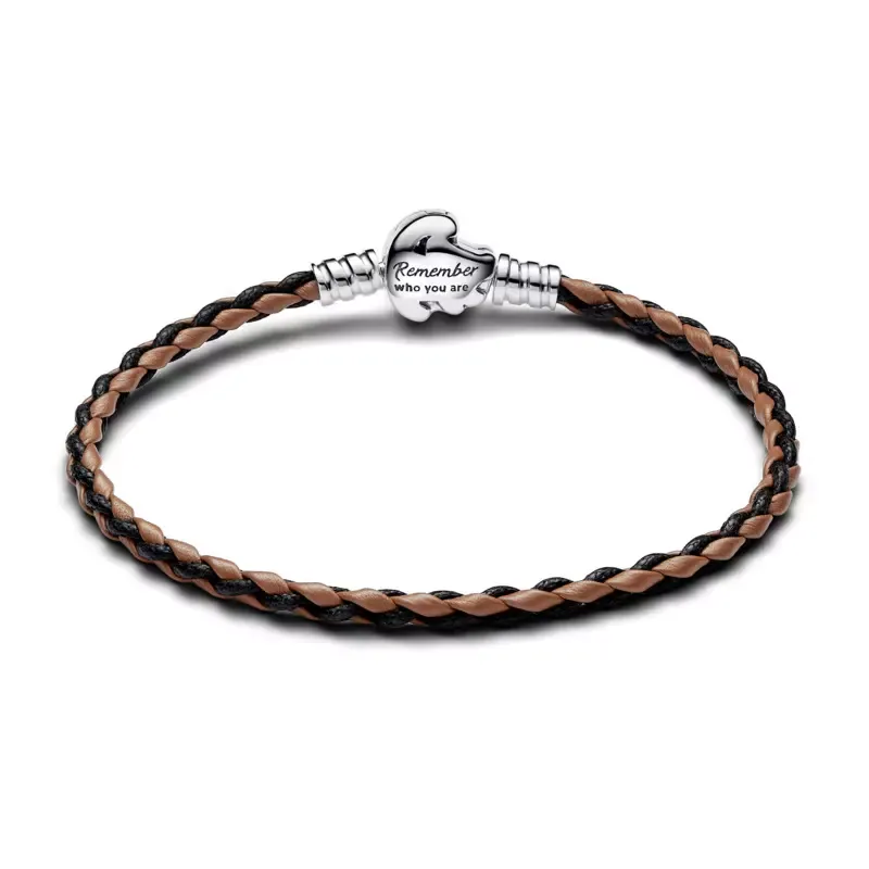 Pandora Pulseira Mulher Pandora Disney O Rei Leão Em Couro 593361C01-S1