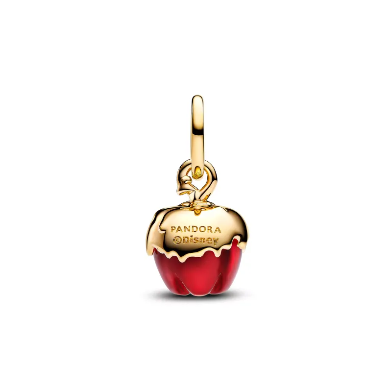 Pandora Disney Villains Evil Queen apple 14k gold-plated dangle with 763421C01