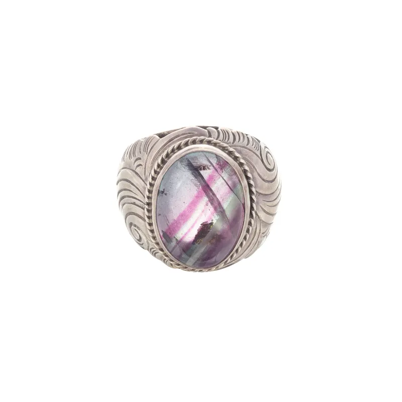 Marcolino Anel Carmela Del Pizzo Prata com Swarovsky AN988