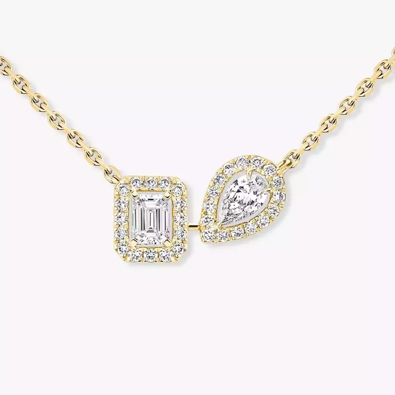 Messika Colar de Diamantes em Ouro Amarelo FI.14534.YG
