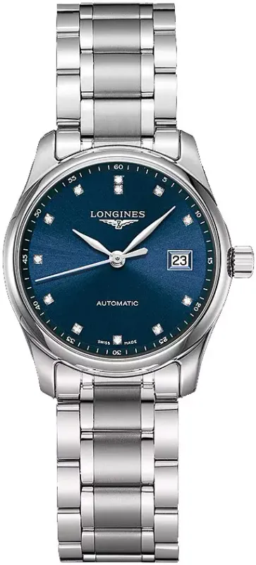 Longines Longines Master Coll. lady diam. aço blu L22574976