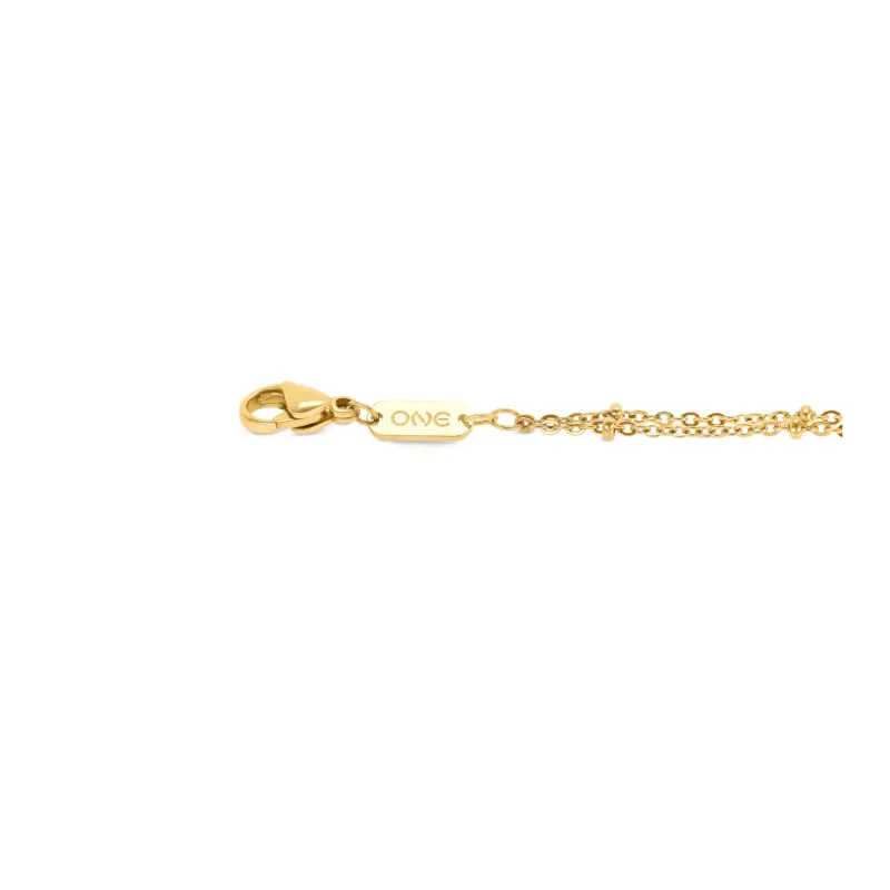 One Reflexions Crossed Bracelet OJRB03G